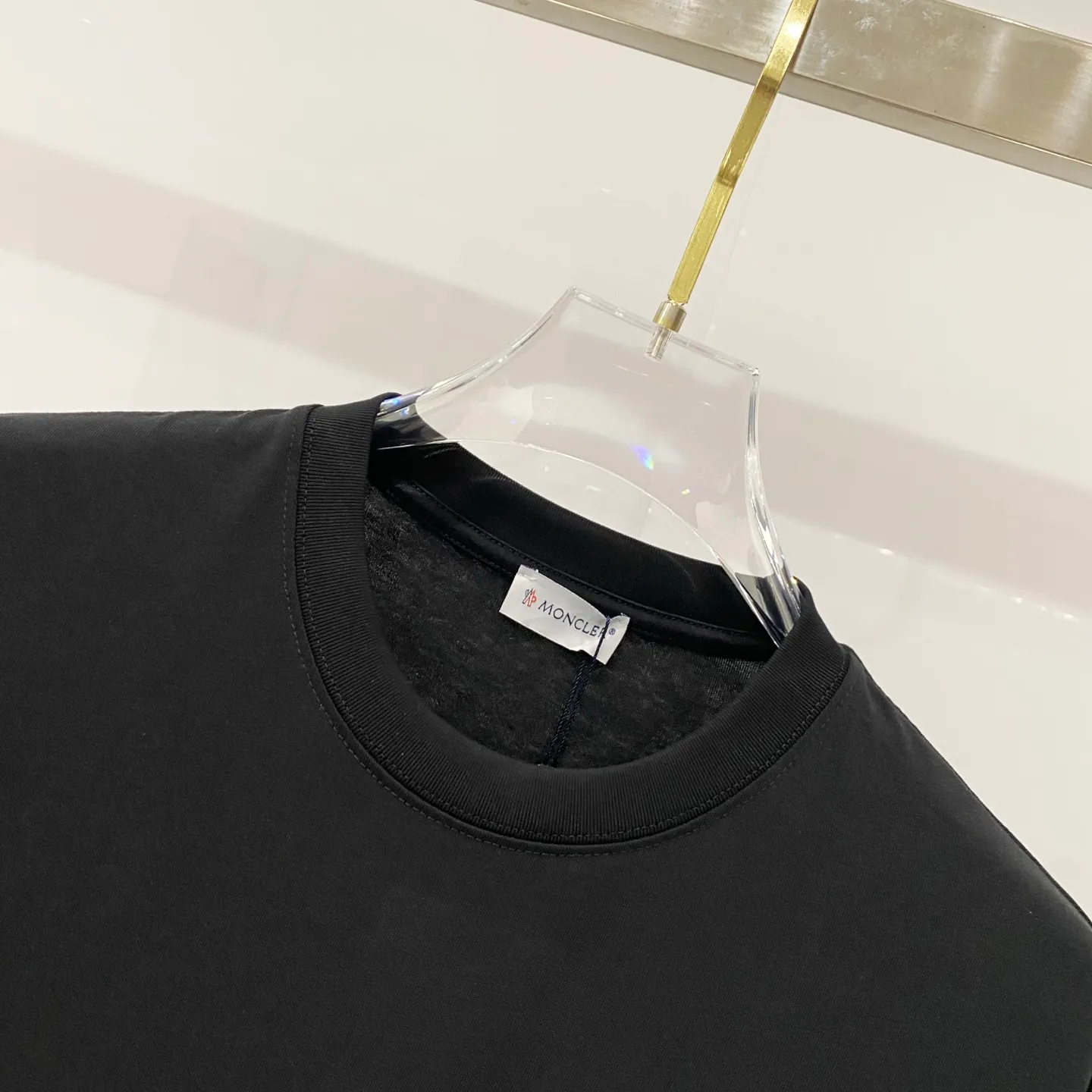 MONCLER/ - 260 T 🪡 LOGO Quality 100 ％ Versatile Size:XS-L :Black.